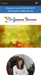 Mobile Screenshot of drjoannebarron.com